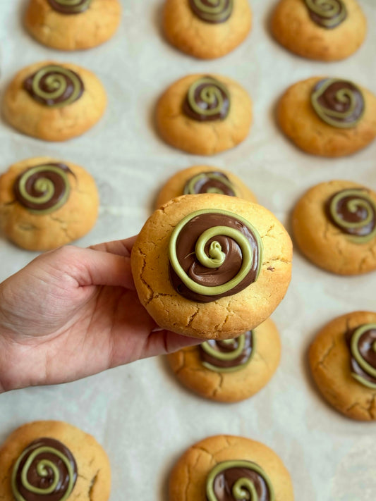 Dubai Pistachio Kunafa Cookie